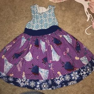 Elsa and Anna dress